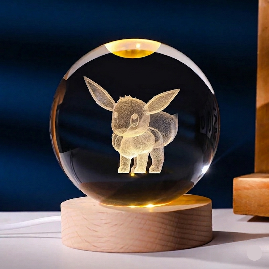Orbe LED 3D Iluminado
