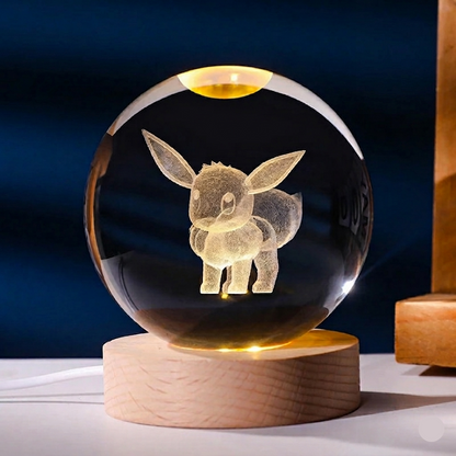Orbe LED 3D Iluminado