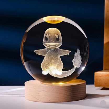 Orbe LED 3D Iluminado