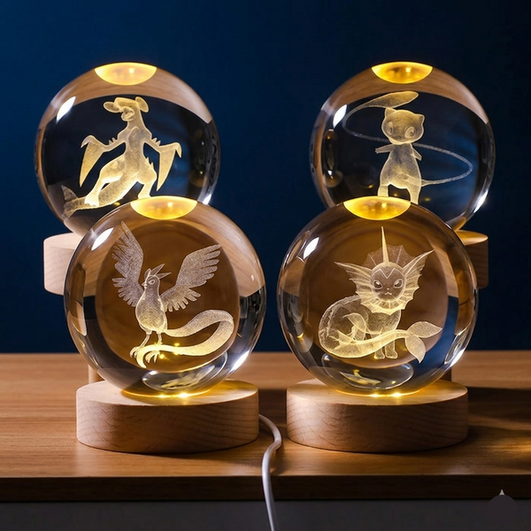 Orbe LED 3D Iluminado