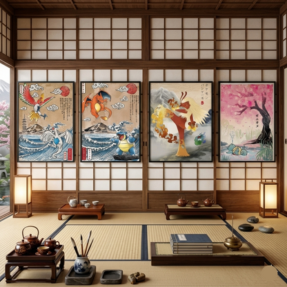 Cuadros Estilo Japonés