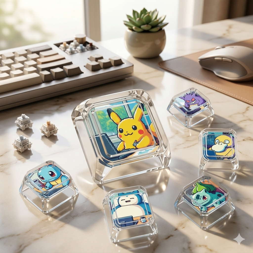Teclas personalizadas (Keycaps)
