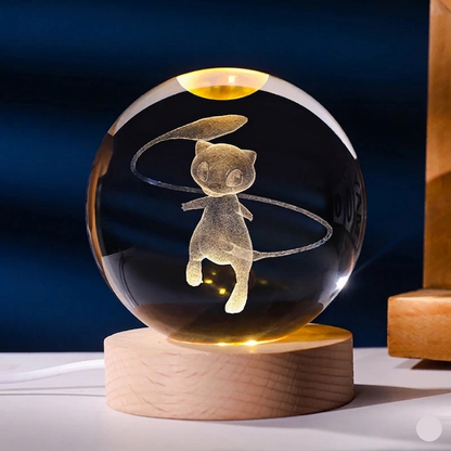 Orbe LED 3D Iluminado