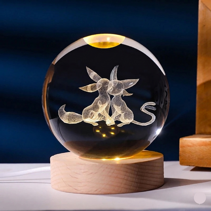 Orbe LED 3D Iluminado