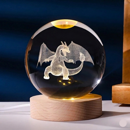 Orbe LED 3D Iluminado
