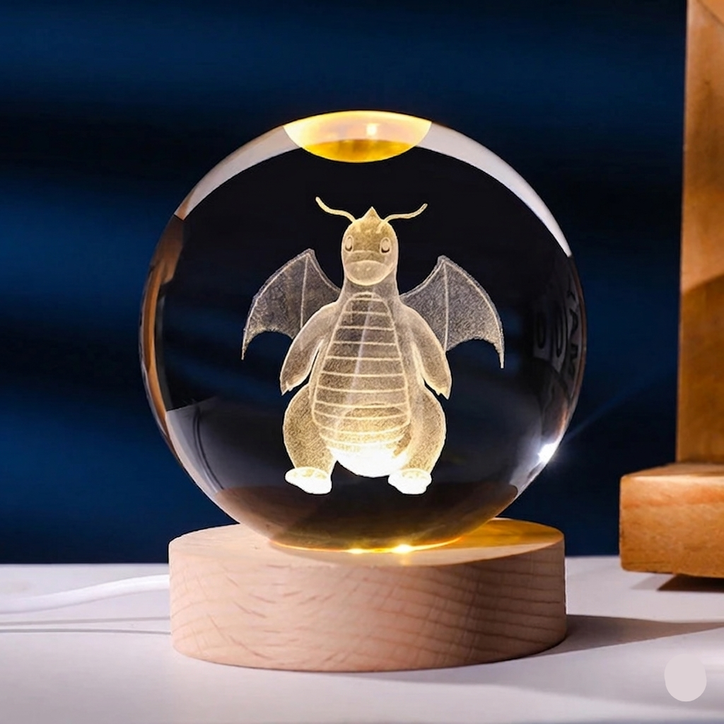 Orbe LED 3D Iluminado